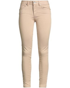 Liu Jo Trousers Cotton, Polyester, Elastane - Natural