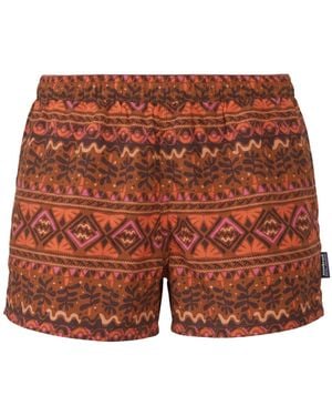 Patagonia Shorts & Bermuda Shorts Recycled Nylon - Red