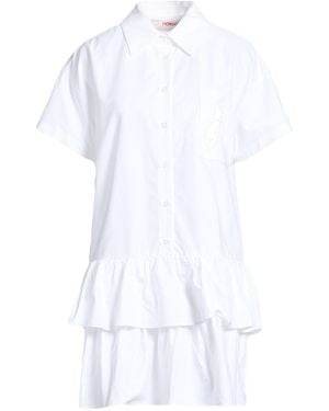 Fiorucci Mini Dress Cotton - White