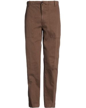 White Sand Pants - Brown