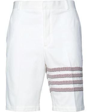 Thom Browne Shorts & Bermuda Shorts - White