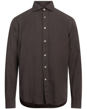 FIL NOIR Shirt Cotton, Lyocell - Grey