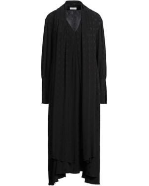 Ballantyne Midi Dress Acetate, Silk - Black