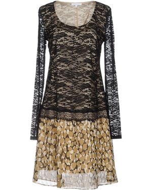 Patrizia Pepe Mini Dress Viscose, Polyamide, Polyester, Acetate - Black