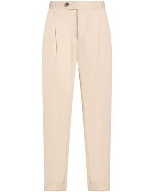 SELECTED Trousers - Natural