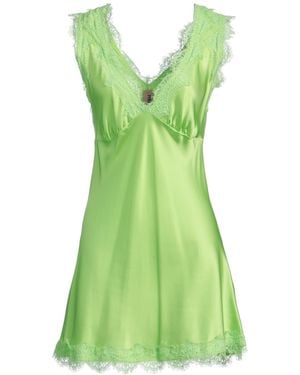 Pink Memories Mini Dress Viscose, Elastane, Cotton, Polyamide - Green