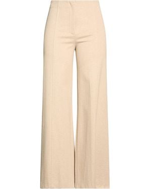 Liviana Conti Pants Viscose, Polyamide, Elastane - Natural