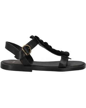 Fiorentini + Baker Sandals Leather - Black