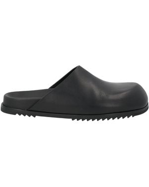 Rick Owens Mules & Clogs Leather - Black