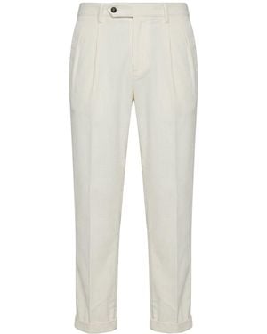 Incotex Pants Cotton - White