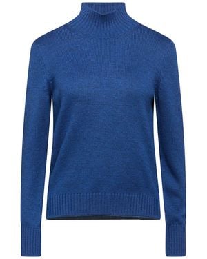 Gran Sasso Turtleneck Virgin Wool - Blue