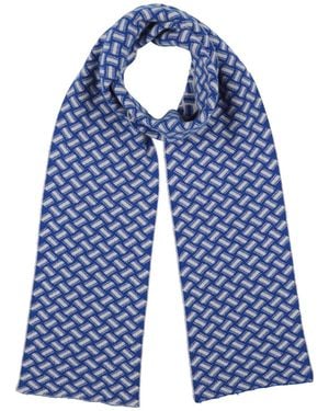 Drumohr Scarf Cashmere - Blue