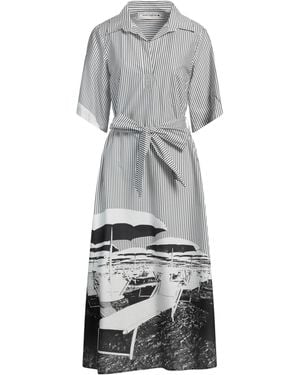 Shirtaporter Maxi Dress Cotton - Gray