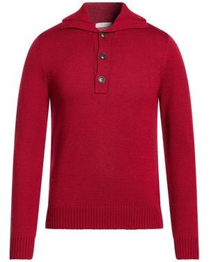Diktat Rollkragenpullover - Rot