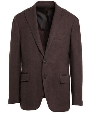 Lardini Blazer Wool, Silk - Brown