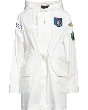 MR & MRS Overcoat & Trench Coat - White