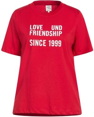 Baum und Pferdgarten T-Shirt Organic Cotton - Red