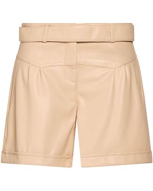 Liu Jo Shorts & Bermuda Shorts Polyester, Polyurethane Resin - Natural
