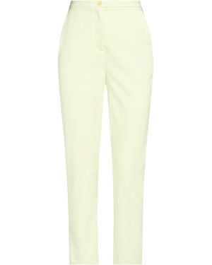 Patrizia Pepe Trousers Polyester, Elastane - Yellow