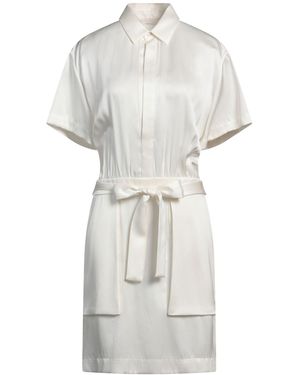 Sa Su Phi Mini Dress Silk, Viscose - White