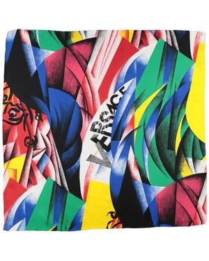 Versace Scarf Silk - Blue