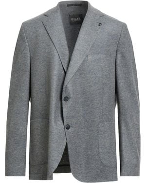 DIGEL Blazer Polyacrylic, Virgin Wool, Polyester - Gray