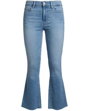 PAIGE Jeans Cotton, Polyester, Elastane - Blue