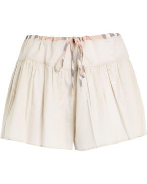 Burberry Shorts & Bermuda Shorts Cotton - Natural