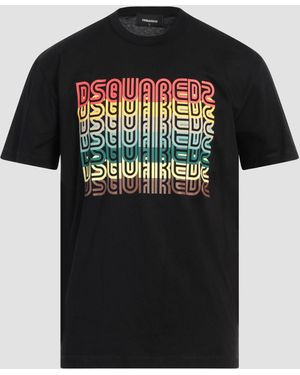 DSquared² T-shirts - Schwarz