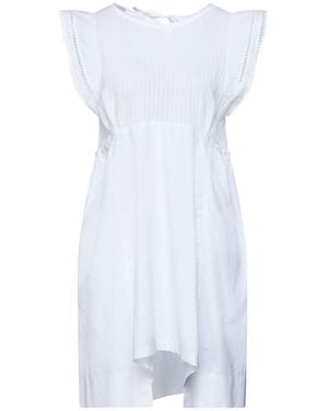 High Mini Dress - White