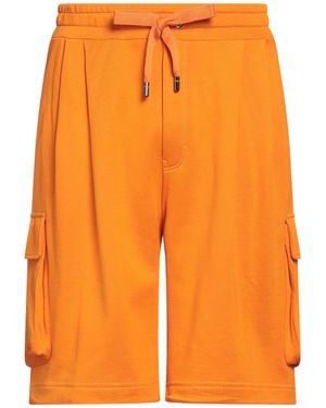 Dolce & Gabbana Shorts & Bermuda Shorts Cotton, Viscose - Orange
