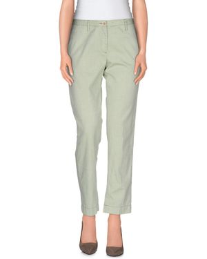 Massimo Alba Pants Cotton - Green
