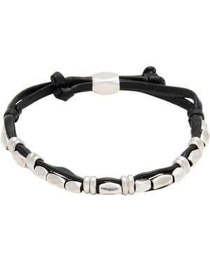 Isabel Marant Bracelet Lambskin, Tin, Brass - Black
