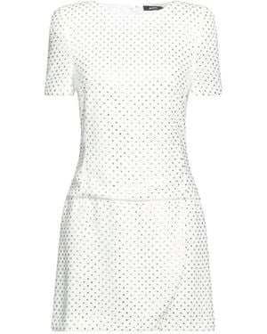 Amen Mini Dress Polyester - White