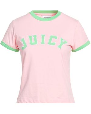 Juicy Couture T-Shirt Cotton, Elastane - Pink