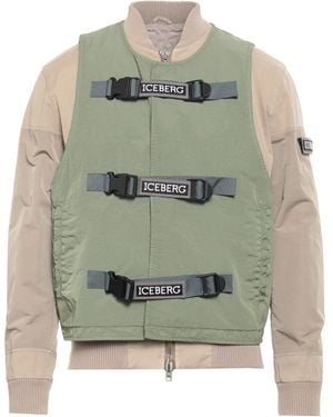 Iceberg Jacket Cotton, Elastane, Polyamide - Green