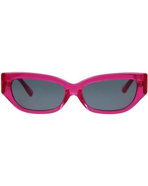 The Attico x Linda Farrow Sunglasses - Red