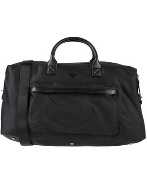 Emporio Armani Duffel Bags - Black