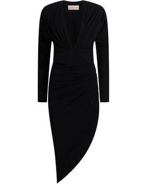 Alexandre Vauthier Maxi Dress Viscose, Elastane - Black