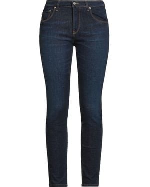 Blauer Jeans Cotton, Elastane - Blue