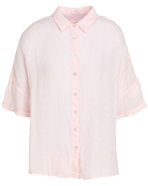 120% Lino Shirt Linen - Pink