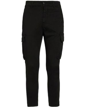 OVER/D Pants Cotton, Elastane - Black