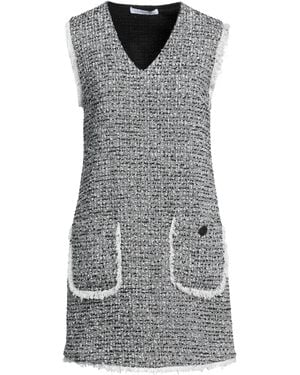 Caractere Mini-Kleid - Grau