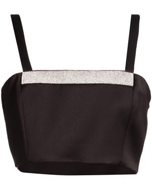 SIMONA CORSELLINI Top - Negro