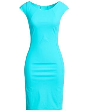 Patrizia Pepe Mini Dress Polyamide, Elastane - Blue