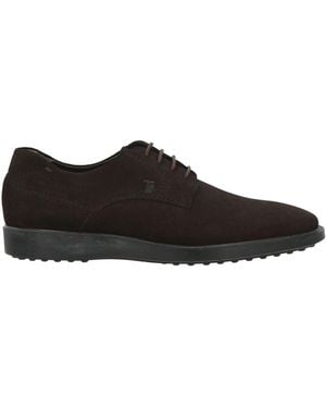Tod's Lace-Up Shoes Leather - Black