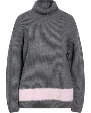 MSGM Turtleneck Wool, Acrylic - Gray