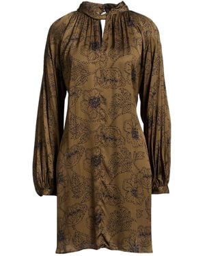 Ottod'Ame Mini Dress Viscose - Brown