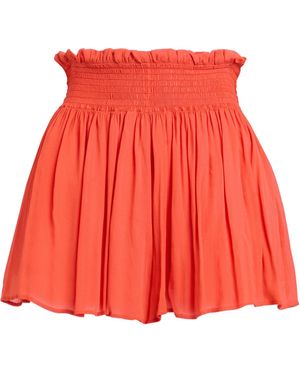Dondup Shorts & Bermuda Shorts Viscose - Red