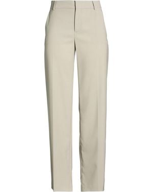 Moschino Trousers Polyester, Wool, Elastane - White